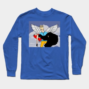 Fight Angel Devil Good Against Evil Long Sleeve T-Shirt